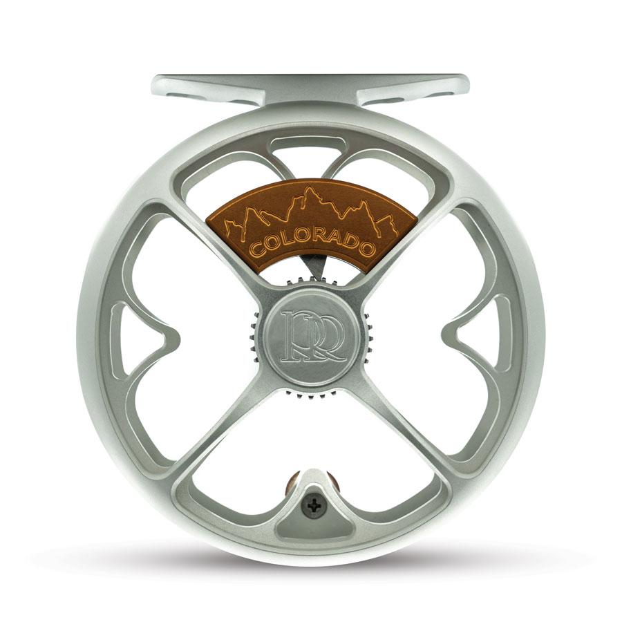 Ross Reels Colorado Reel in Matte Platinum